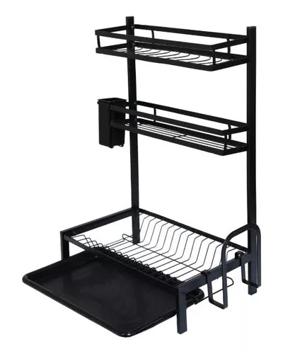 Escurridor Secador De Platos 3 Niveles Seca Platos Mj6014
