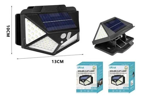 Luces Solares Con Pinza Luz Led Solar Impermeable Con Sensor
