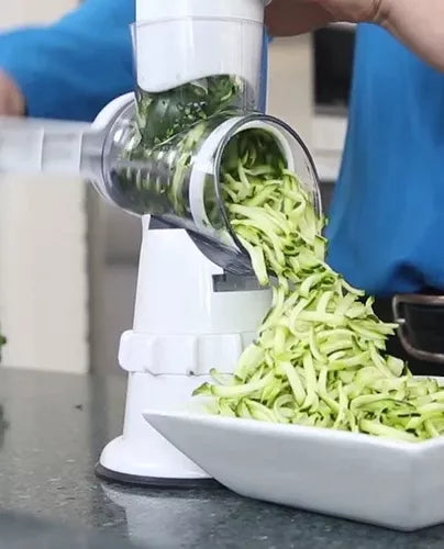 Rallador Rebanador De Verduras Manual Multifuncional