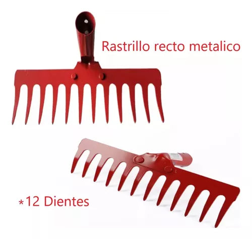 Rastrillo Metálico Recto