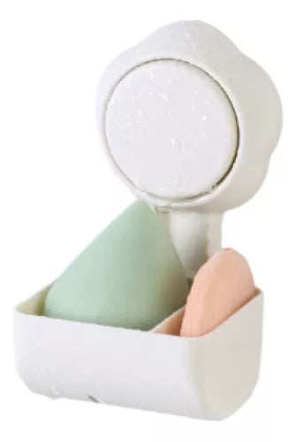 Soporte Para Esponja De Maquillaje Con Ventosa Tocador Baño