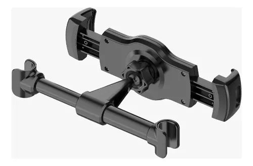 Soporte Teléfono Y Tablet Cabecera De Asiento Auto Hc1528 Color Negro