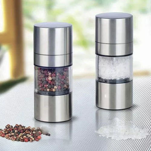Molinillo De Pimienta Sal Ajustable Pulverizador Condimento