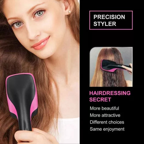 Cepillo Alisador De Pelo Cepillo Secador Alisador Iónico