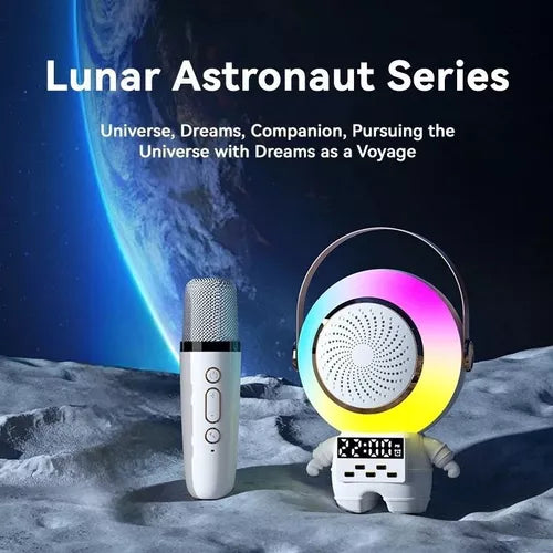 Altavoz Y Micrófono Inalámbrico Spaceman Karaoke Xm-x66
