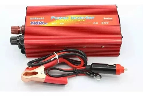 Inversor De Corriente De Coche 1000w 12v/220v Convertidor