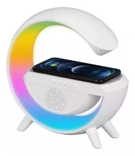 Parlante Genérica BT-2301 portátil con bluetooth blanca 220V