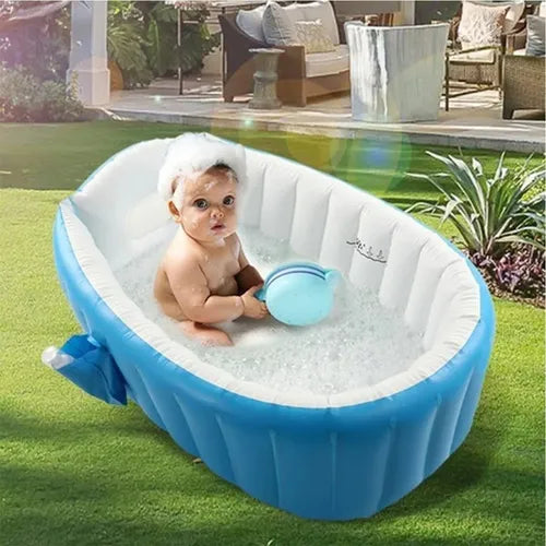 Bañera Inflable Portátil Tina Para Bebés