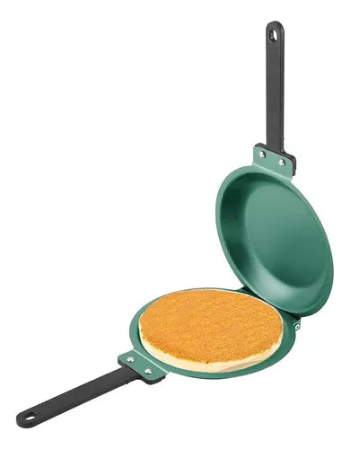 Sartén Doble Antiadherente Para Tortillas Tortillero