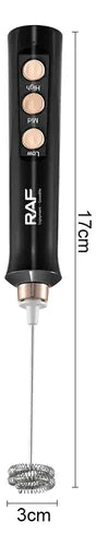 Mini Batidor Portátil 3 En 1 Carga Usb Raf R.342b