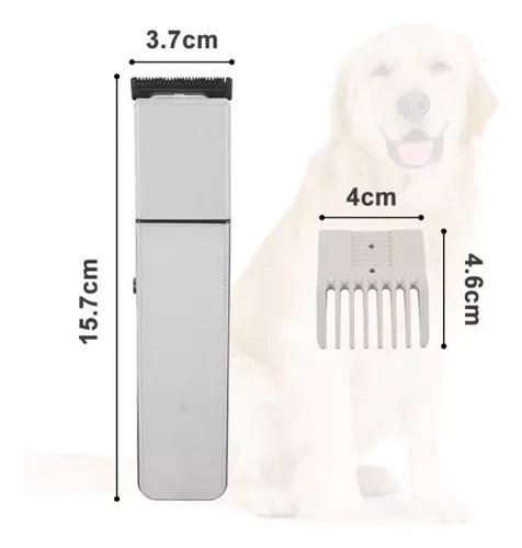 Máquina Cortadora De Pelo Para Perros Gatos Recargable