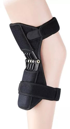 Rodillera Articulación Refuerzo Para Ejercicio Powerknee Color Negro
