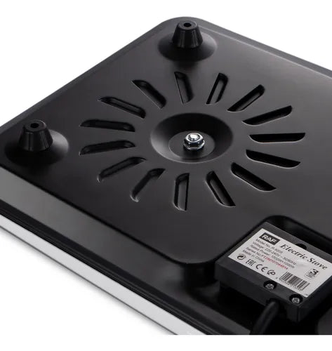 Encimera Eléctrica Acero 2 Platos 1000w+1000w Raf R.8205
