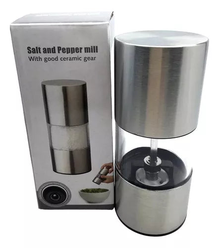 Molinillo De Pimienta Sal Ajustable Pulverizador Condimento