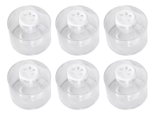 Especieros Torre Condimenteros 6 Frascos Acrílicos Cocina