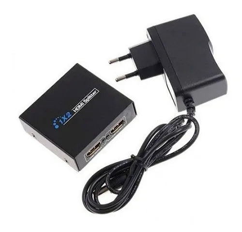 Splitter Switch Hdmi 1.4 1080p Activo Amplificador 2 Salidas