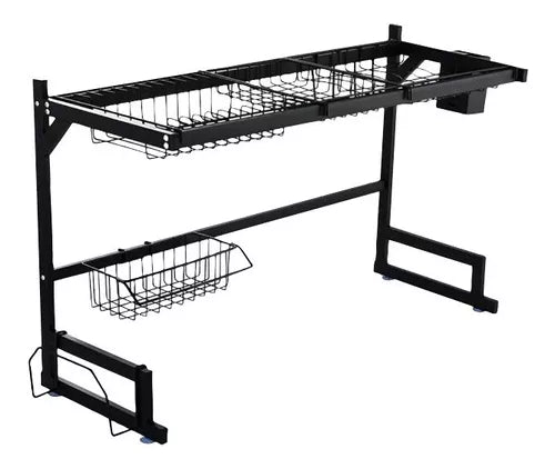 Organizador De Loza Secaplatos Acero Inoxidable 85 Cm