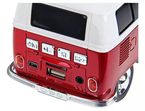 Altavoz Reproductor Radio Bluetooth Forma De Combi Ws-266bt