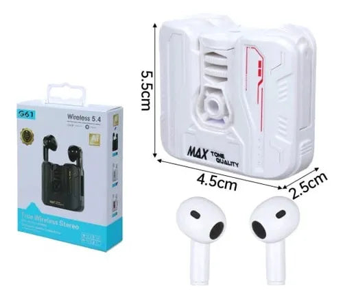 Auriculares Bluetooth Audífonos Gamer Inteligentes G61