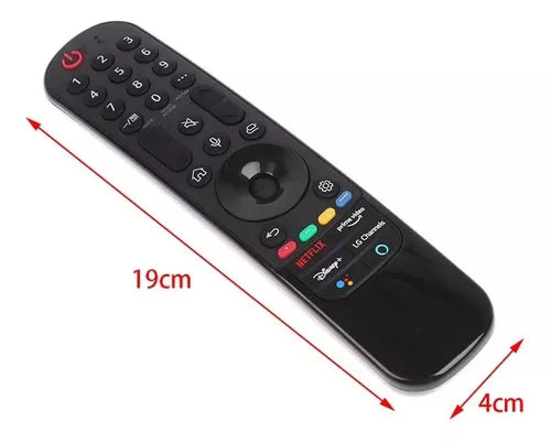 Control Remoto P/ Smart Tv Netflix Remoto Por Voz Mr21/22ga