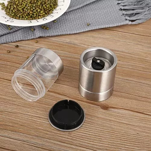 Molinillo De Pimienta Sal Ajustable Pulverizador Condimento