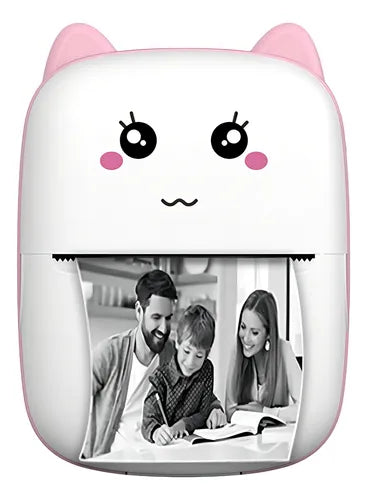 Mini Impresora Térmica Portátil Bluetooth 4.0 My-7268 Color Rosa