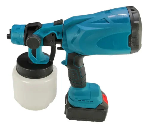 Pistola Pulverizadora De Pintura Batería De Li-on 210w 800ml