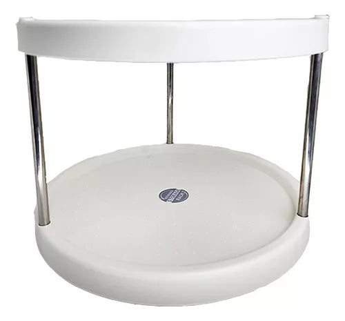 Organizador Estante Especiero Giratorio De 2 Niveles Cocina