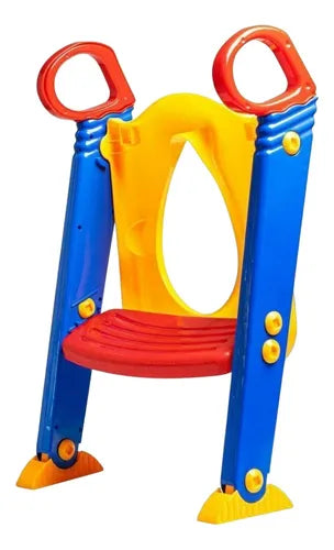Asiento Adaptador De Inodoro Para Niños + Escalera Portátil