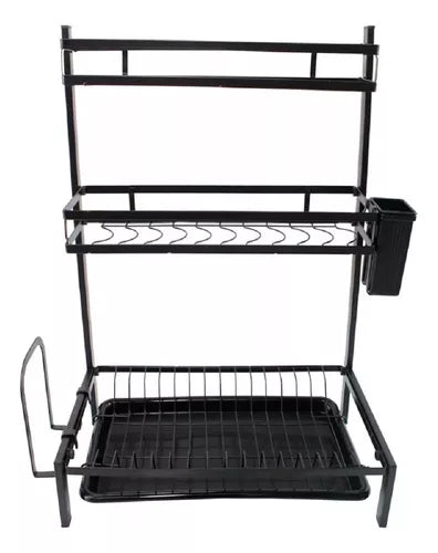 Escurridor Secador De Platos 3 Niveles Seca Platos Mj6014
