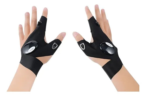 Guantes Con Luz Led Para Pesca Multiusos