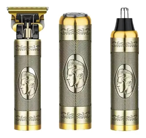 Cortadora De Pelo Patilla Barba Eléctrica 3en1 Ws-8150 Usb