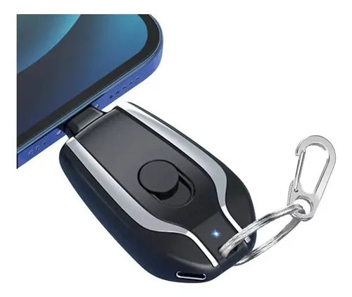 Llavero Cargador Emergencia Para iPhone 1500mah Power Bank