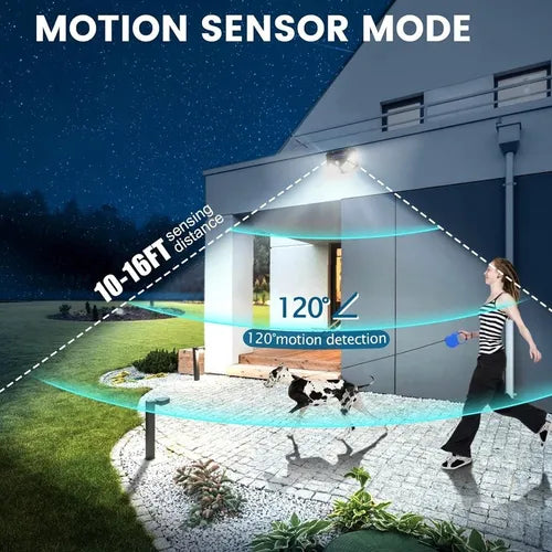 Luces Solares Con Pinza Luz Led Solar Impermeable Con Sensor