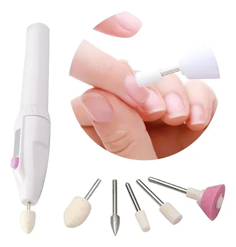 Kit Torno Pulidor Fresas Manicura Y Pedicura Uñas