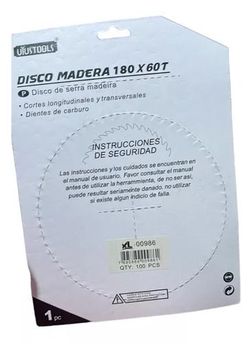 Disco De Sierra Corte Madera