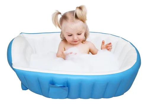 Bañera Inflable Portátil Tina Para Bebés