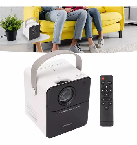 Proyector Home Theater Proyector Inteligente 2000lm negro 220V