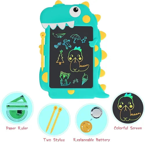 Tablero Pizarra Mágica Lcd 8.5 Escritura Dibujos Dinosaurio