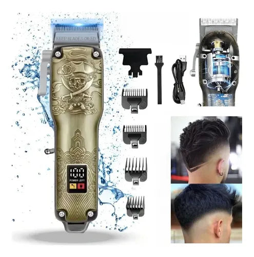 Máquina Cortarpelos Profesional Inalámbrica 200min Sk-263