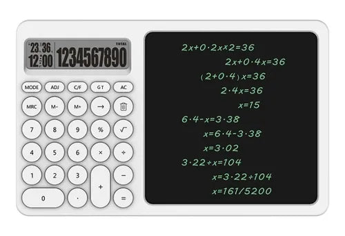 Calculadora Multifuncional Lcd Tablet Con Tablero