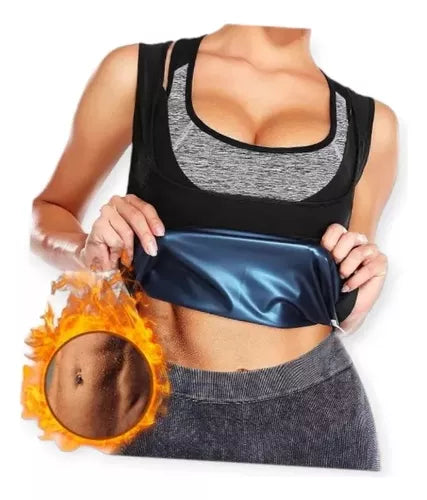 Faja Reductora Sweat Shaper Tipo Sauna Quema Grasa Spandex