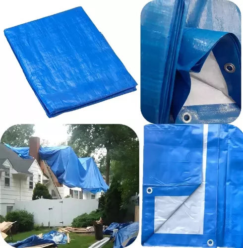 Lona Cobertor Impermeable Protector Multipropósito 6mx8m