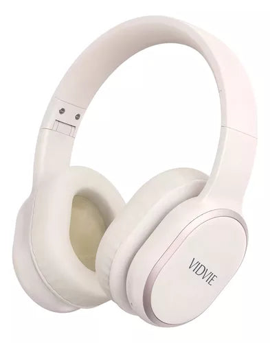 Audífonos Inalámbricos Bluetooth Vidvie Bbh21111 V5.3 Usb Color Blanco
