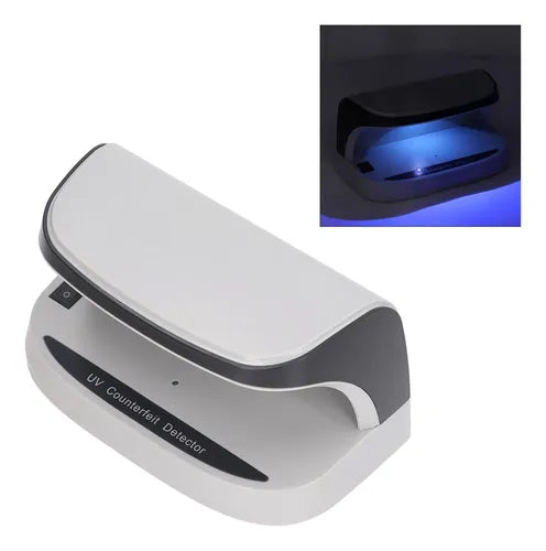 Detector De Billetes Falsos Recargable Portátil Luz Led Uv