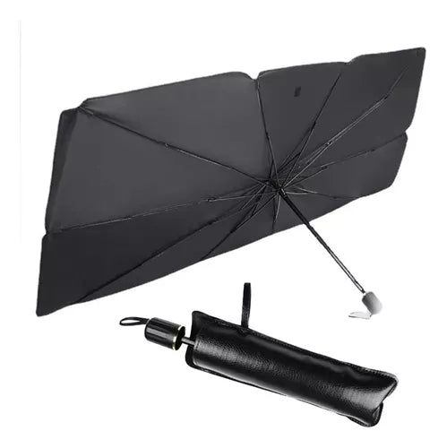 Parasol Plegable En Forma De Paraguas Para Coche