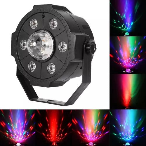 Luz Led Par Foco De Disco Fiesta Rgb