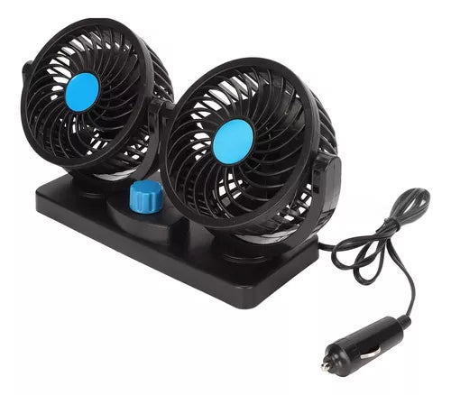 Ventilador Doble De Auto Camioneta 24v 2 Velocidades