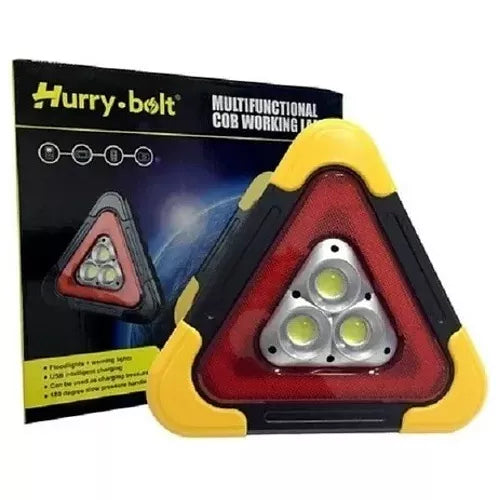 Lámpara Inalámbrica Triangulo Solar Led Hb-7709 Hurry Bolt