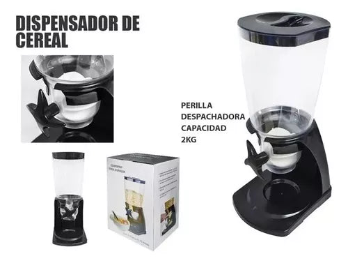 Dispensador De Cereal Simple De Mesa Alimentos Secos